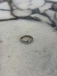 Oval Signet Ring Silver