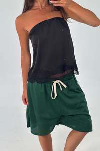 Stassie Strapless Top Black