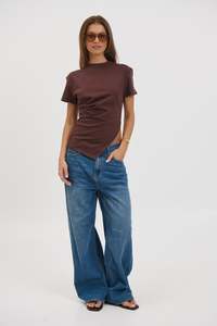 Hilary Top Dark Cocao