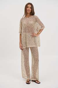 Womens Tops: Stella Top Beige