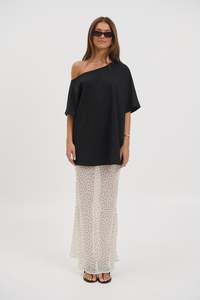 Womens Skirts: Shanise Set Black