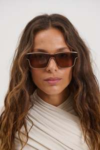 Womens Sunglasses: BS-YM9855-C2 Caramel