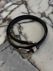 Hugo Genuine Leather Belt Black