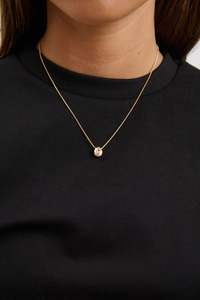 Willow Birthstone Necklace April