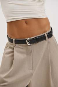 Daisy Belt Black/Silver