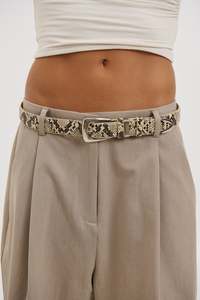 Womens Accessories: Brynlee Belt Snake