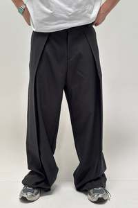 Mens: Josh Baggy Pant Dark Grey