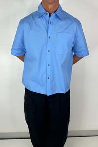 Mens: Nathaniel Shirt Basic Blue