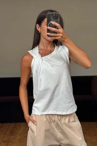 Womens: Clarke Top White