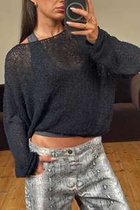 Womens Tops: Sonny Knit Black