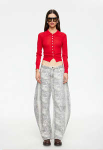 Womens Pants: Horseshoe Jean Python