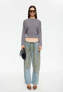 Womens Pants: Rush Hour Jean Stone Blue