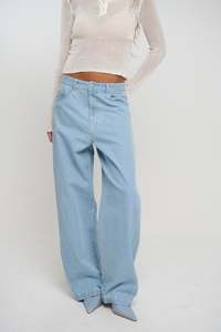 Womens Pants: Palmer Jean Vintage Blue