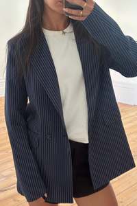 Womens Jackets Coats: Maya Blazer Navy