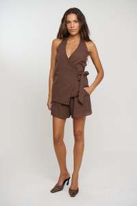 Chantelle Wrap Set Chocolate