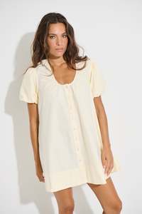 Womens Dresses: Oaks Mini Dress Butter