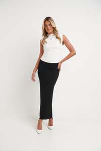 Romen Top White - FINAL SALE