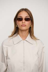 Womens Sunglasses: LS34016-2-Brown