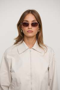 Womens Sunglasses: The Cameron Gold/Chocolate Fade