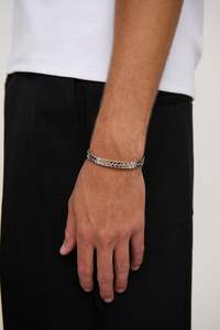 Mens Accessories: Premium NTH Rhode Cuff Silver