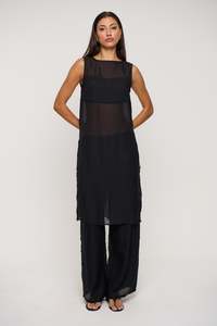 Womens Tops: Kyra Set Black