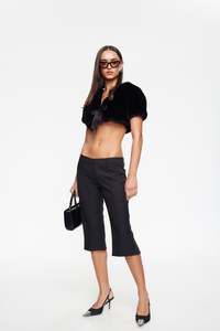 Womens Pants: Femme Capri Onyx