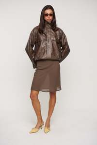 Womens Jackets Coats: Cienna Jacket Brown