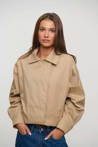 Womens Jackets Coats: Layilla Jacket Beige