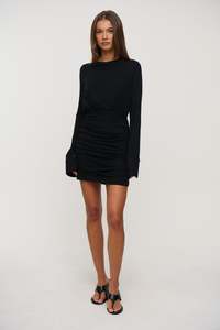 Shannon Mini Dress Black