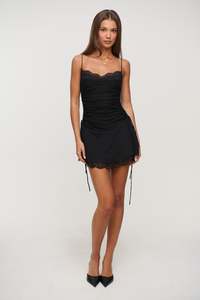 Womens Dresses: Logan Mini Dress Black