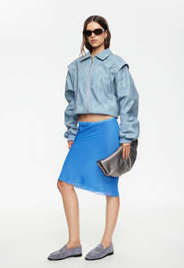 Womens Skirts: Shoreline Midi Skirt Persian Jewel