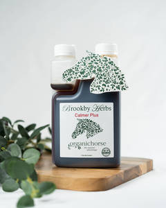 Horse Remedies: Calmer Plus for Horses | Natural Herbal Horse Calmer | Brookby Herbs NZ