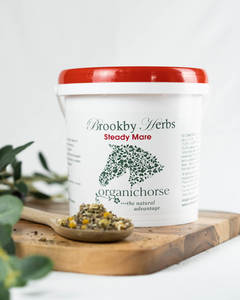 Horse Remedies: Steady Mare Dried Herbal Blend for Horses - Natural Hormonal & Behaviour Support