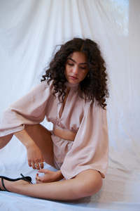 Silk Two Piece Set: THE SILK DIMES SET