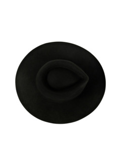 The Wanderer | Black Woollen Felt Hat