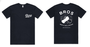 Classic Tee Black - BROS - Men's Wellbeing