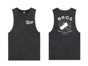 Products: BROS Classic Singlet Black Stone - BROS - Men's Wellbeing