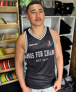 Bro Mesh Bball Singlet brosforchange