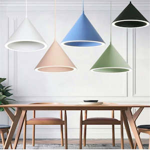 Nordic LED Halo Pendant Ceiling Light