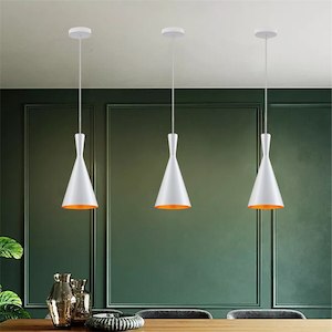 Nordic Vintage Pendant Ceiling Light White Style C