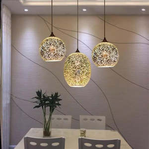 Modern Fireworks Pendant Light