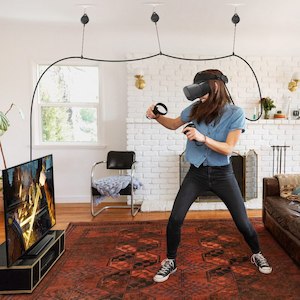 Silent 6 Piece VR Cable Management Pulley System V2