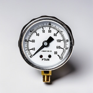 Hydraulic Pressure Gauge Brown Agri Solutions