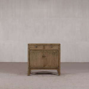 Sideboards And Cabinets: Cabinet with Two Doors & Drawers NATURAL 1070 x 450 x 105H
