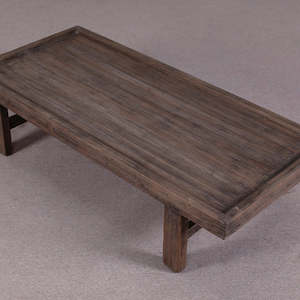 Tables And Bedsides: Reclaimed Fir Pine Coffee Table DARK BROWN 2030 x 930 x 480H