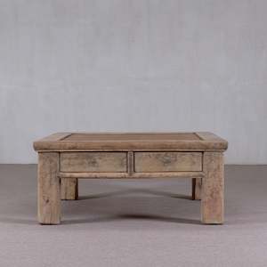 Reclaimed Pine Square Table c.1920 1240 x 1240 x 540