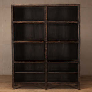 Cupboards And Shelves: Large Black Cupboard 1720 x 420 x 2150H