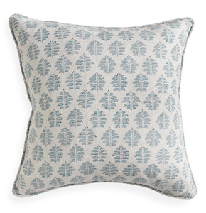 Cushion Covers Inners: Walter G - Paros Tahoe (Hand Block Printed) Cushion Cover ONLY