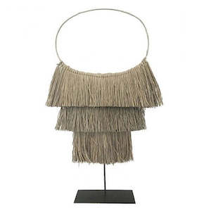 Sale: Mayan Style Collar On Stand