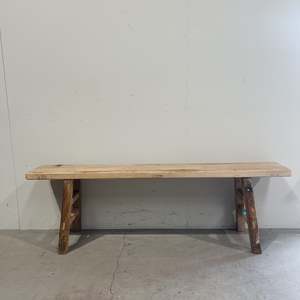 25218 Elm Bench Seat 1580 x 250 x 500H
